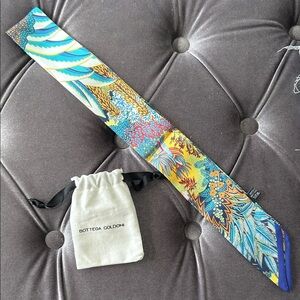 Vibrant Floral Silk Tie